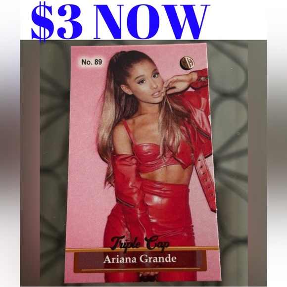 Mill House Other - Ariana Grande Music Cigar Mini Celebrity Card Serial #’d /3